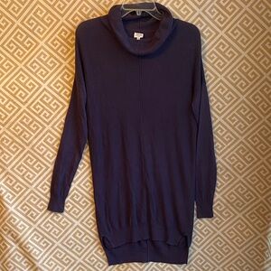 Wilfred Lilac Knit Dress Sweater